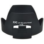 JJC Lens Hood With Side Window Design Shade Reversible Tulip Flower Hood for AF-S DX Nikkor 18-300mm F3.5-5.6G ED VR Replacement of Nikon HB-58