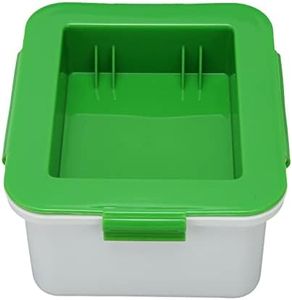 Tofu Press, Evenly Pressed Food Grade PP Improves Texture No Cracks Tofu Press Maker Dishwasher Safe Easy to Use Tofu Strainer with Drain Holes for Removing Water from Tofu