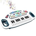 Shayson Kids Keyboard Multi-Function Piano Keyboard Toddler With Soft Lights Musical Toy For Baby Boys Girls Birthday Gift