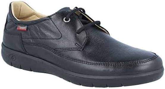 Luisetti Zapato de Cordones, un Modelo Ligero, Flexible y Muy Fresco Zapato Colton 32303NA Talla 43 Color Negro