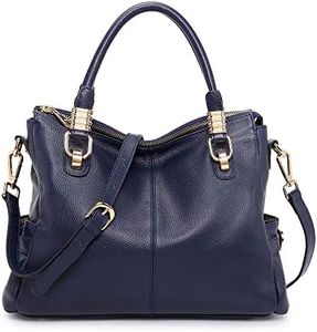 Kattee Women's Genuine Leather Purses and Handbags Satchel Tote Shoulder Bag