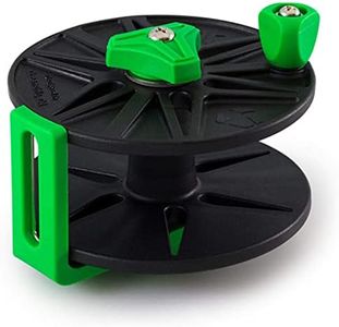 JBL Spearguns Spearfishing Profile Line Reel for Metal or Wood Spearguns, for Fishing, Diving, Heavy Duty Compact Design, Low Profile, Includes Mounting Base and Anchor Screws