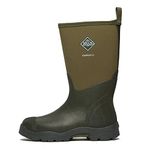 Muck Boots Unisex Derwent II Pull On Waterproof Wellington Boot, Dark Green, 10