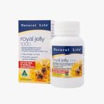 Natural Life Royal Jelly 60 capsules 1000mg 1.2% HDA