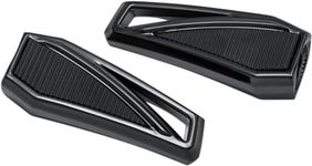 Kuryakyn 5761 Gloss Black Motorcycle Foot Controls, 2 Pack