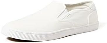 TOMS Mens Baja Sneaker, White, 11 U