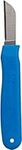 Jonard KN-7 Ergonomic Cable Splicing Knife with Thermoplastic Rubber Handle, Blue, 6-1/4" Length