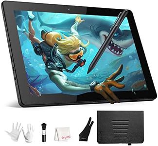 Frunsi Drawing Tablet No Computer Needed, 10inch Standalone Drawing Tablet with Pen Stylus, IPS FHD, Android 12 for Digital Drawing, Note Taking for Digital Art