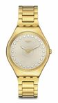 Swatch Bubbly and Bright Quartz Casual Gold Watch