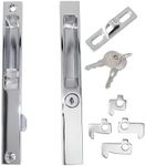 Chrome Sliding Glass Door Handle With Key