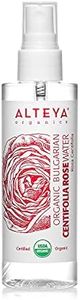 Alteya Bio Zentifolien-Rosenwasser Spray 100ml - 100% USDA Organic-zertifiziertes Authentisches Reines Natürliches Zentifolien- Rosenblütenwasser, wasserdampfdestilliert