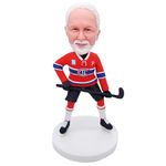 mydedor Custom Bobbleheads Figures, Ice Hockey Enthusiast Bobbleheads Customized, Personalized Figurine Gifts for Boyfriend HusbandDadBossCoworker