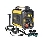 Shakti Technology MMA-200G Inverter ARC Compact Welding Machine (IGBT) 200A with Hot Start and Anti-Stick Functions - 1 Year Warranty, Metal, Multicolor