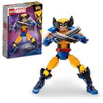 LEGO Marvel Wolverine Construction Figure 76257 Buildable Marvel Action Figure, Fully Jointed Marvel Collectible with 6 Claw Elements for Play and Display, X-Men Super Hero Gift for Kids Ages 8-12