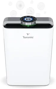Turonic PH950 - Air Purifier And Humidifier Combo, up to 4200 Sq Ft Large Room Air Cleaner For Home, True Hepa 13 Filter, for Pet Hair, Smells, Pollen, Smoke in Office, Bedroom, Living Room, Basement