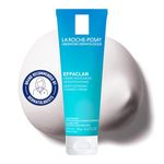 La Roche-Posay Effaclar Daily FOAMING CREAM CLEANSER for Face For Oily to Combination Skin with SALICYLIC ACID and GLYCERIN Sebum and pore minimizer. Paraben-Free, Oil-Free, Alcohol-Free, Non Comedogenic, 125ML