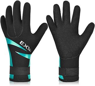 EXski 3mm Neoprene Gloves, Water Gloves for Scuba Diving Wetsuit Snorkeling Kayaking Paddling
