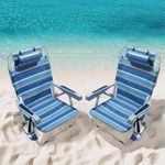 5-Position Aluminum Lay Flat Tall B