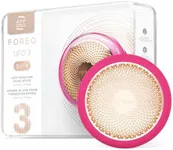 FOREO UFO 3-5-in-1 Full Facial LED Mask Treatment - Deep Moisturiser - Anti Aging Face Mask Beauty - Face Massager - Fuchsia