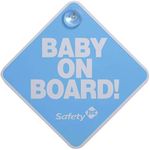 Safety 1st Baby On Board Sign, Blue