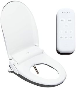 New and Improved 2024 TUSHY Ace 2.0 Elongated Electric Bidet & Heated Seat. A Luxury Clean Seat Sensor & Soft Close Lid Self Cleaning Nozzle, Remote Control Water Temp, Pressure Control, and Air Drier