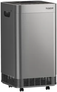 Nuwave Forever Plus Air Purifier for Home with Washable Filter, Massive Areas up to 3,210 Sq Ft, Never Replace Air Filter System, Zero Waste, Zero Filter Replacements, Smart WiFi, 18dB Ultra-Quiet