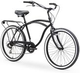 sixthreezero Around The Block Men's 7-Speed Cruiser Bicycle,