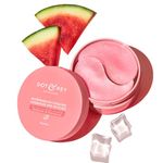 Dot & Key Watermelon Cooling Hydrogel Under Eye Patches for Dark Circles & Puffiness Reduction | With Hyaluronic & Niacinamide | Eye Patches | Instantly Hydrates, Cools & De-Puffs | 60 Patches