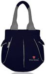 WILD MODA F-TRACK WOMEN'S SHOULDER BAG (Blue & Grey)