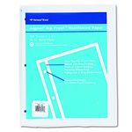 National Brand Heavyweight 20-lb. Reinforced Bond Filler Paper, 11 x 8.5 inches, Unruled, 100 Sheets per Pack (20121)