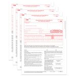 1096 Transmittal 2024 Tax Forms, 25 Pack of 1096 Summary Laser Forms Designed for QuickBooks and Accounting Software