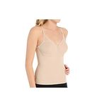 Miraclesuit womens Extra Firm Sexy Sheer Shaping Underwire Camisole, Nude, 38C