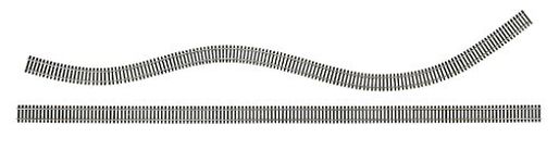 Bachmann 36" Nickel Silver Flex Track - Code 100 (25/Box) - HO Scale