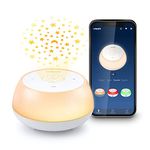 VTech BC8213 V-Hush Junior Sleep Training Soother with 40 Stories/Songs/Sounds & Record Your own Voice. Portable Bluetooth HD Speaker, 250+ Multi-Color Night Light, Ceiling Projector