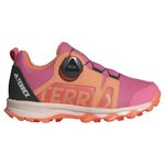 adidas Terrex Agravic BOA Trail Running Shoes, Pink Fusion/Putty Mauve/core Black, 2.5 UK