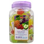 Fruity Assorted Coconut Jelly 52.9oz | 1.5Kg Container - Coconut Jelly Cups 3.3 Lbs Jar Mixed Flavours