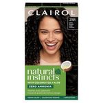 Clairol Natural Instincts Demi-Permanent Hair Dye 2SB Soft Black Hair Color, 1 Count