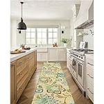 Lahome Floral Kitchen Runner Rugs N