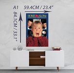 GNG Home Alone 90s Movie Poster Photo Print Film Cinema Wall Decor Fan Art A1