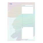 Memo Pad – Daily Planning 50 Page Notepad and Scratchpad with Daily Routine Pad. 50 Sheets of Thick 70 lb. Paper. Schedule and Checklist Pad by Erin Condren.