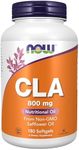 NOW Foods Supplements, CLA (Conjugated Linoleic Acid) 800 mg, Nutritional Oil, 180 Softgels