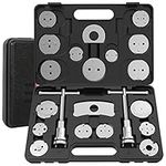 GADLANE Brake Caliper Rewind Tool Kit - 21pcs Universal Robust Caliper Wind Back Tool Set, Front & Rear Brake Piston Rewind Tool Professional Kit for Cars, Vans and More - Brake Caliper Tool Kit 21PCS