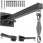 SELEWARE Wall Mount Heavy Bag Hanger Punching Bag Bracket Boxing Hanging Hardware Heavy Duty Holder for Boxing, Muay Thai and MMA Training