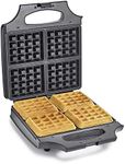 BELLA Classic Waffle Iron, 4 Square