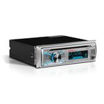 BOSS Audio Systems MR500UABS Marine Boat Stereo – Single Din, Bluetooth, CD DVD Player, AM/FM Radio Receiver, USB