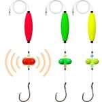 Dovesun Catfish Rigs Catfish Float Rigs 3PCS Catfishing Tackle Santee Rig Circle Hooks for Peg Floats Catfish 5/0 Hooks