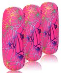 [3 Pack]Raylove Hard Shell Clamshell Eyeglasses Case, Portable Glasses Protection Case