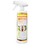 EcoRaider Natural Ant Spray (480ml), Instant Eradication Includes Fire Ants + Lasting Prevention, Non-Toxic + Safe for Children & Pets