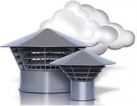 Vent Cowl Cap 110 mm - Grey - Grill