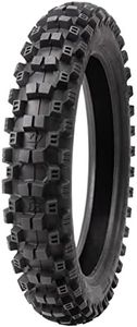 Tusk EMEX T-45® Intermediate/Hard Terrain Dirt Bike Tire 100/100x18 – Motocross, Off-Road, Trail, Enduro Knobby Tire